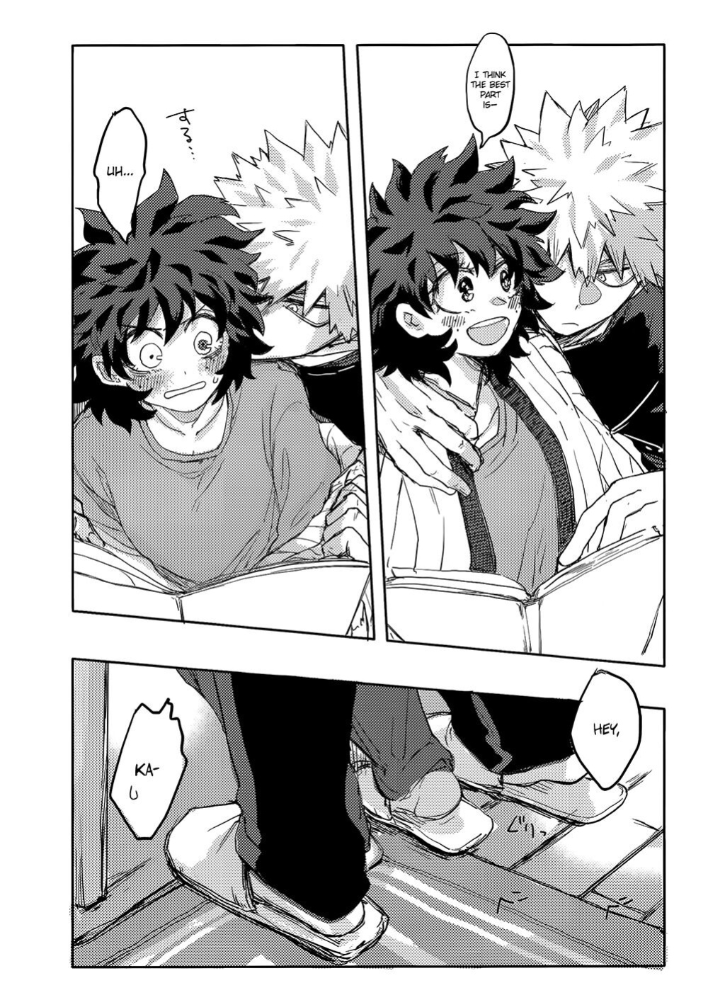 [Kokoro ga Oreteru (Oreta Syashin)] Yamashii Koto wa Nannimo/Absolutely Nothing to Hide (Boku no Hero Academia)english