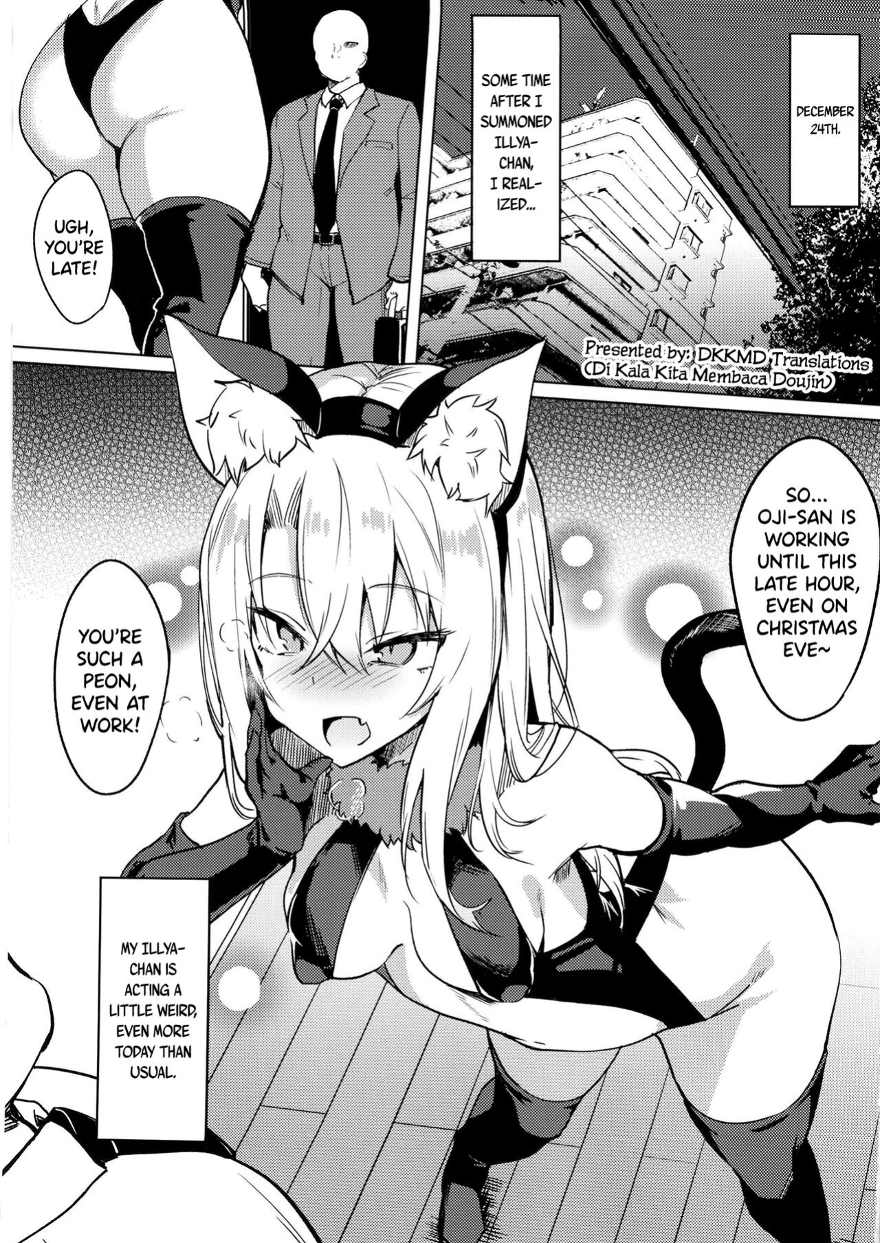 [Wisteria (Fuji-han)] Mesugaki Bitch na Illya-chan to Asobo (Fate/Grand Order) [DKKMD Translations]