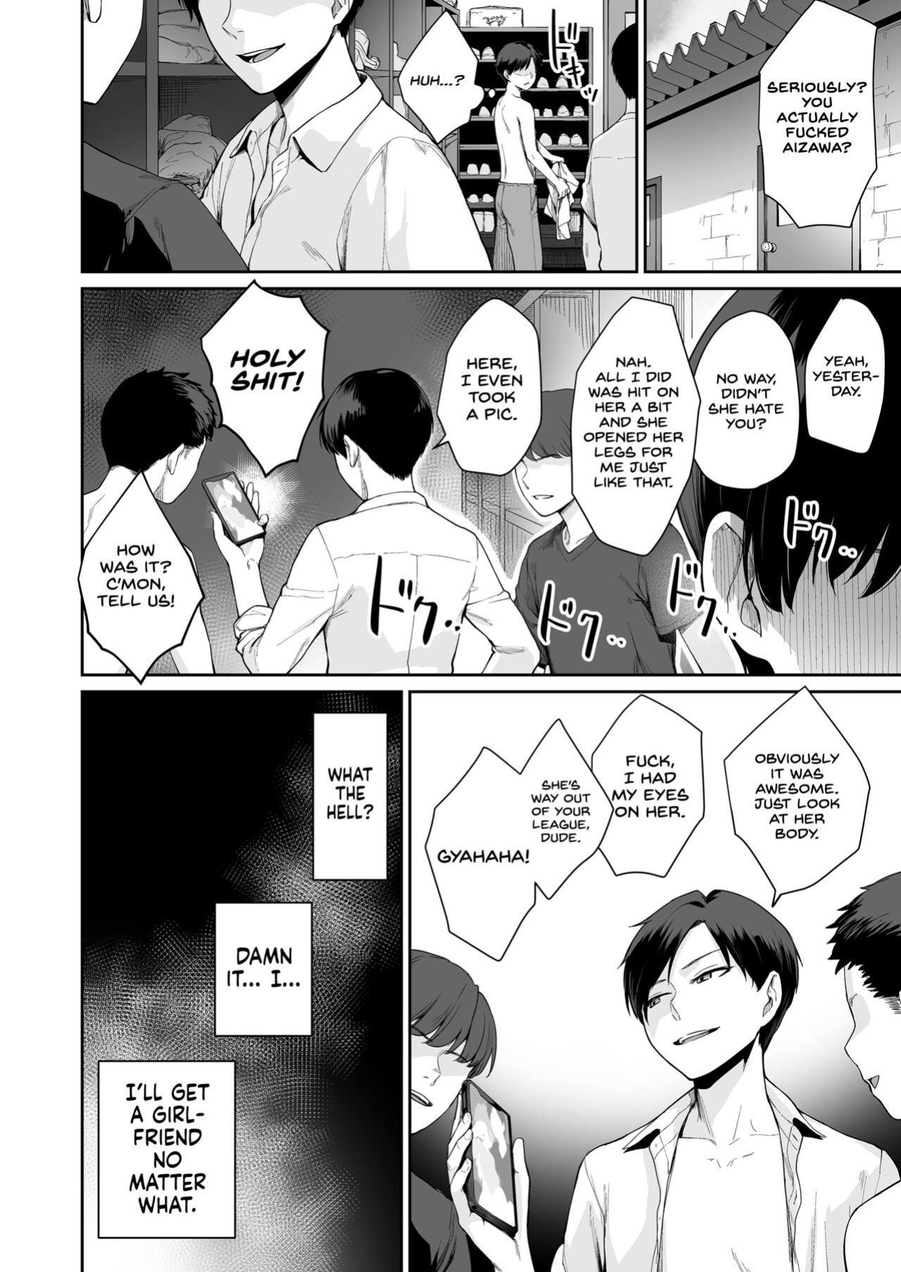 [Misaki (Benimura Karu)] Boku dake ga Sex Dekinai Ie Ha Mei Before Asahi After {Hennojin}