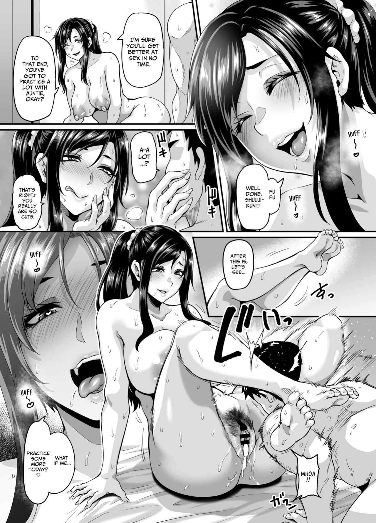 [Tiramisu Tart (Kazuhiro)] Sukebe na Musume no Otoshikata Dosukebe na Oba-san ga Shikonde Ageru | A slutty old lady will tell how to make her slutty daughter fall for you [Project Valvrein]