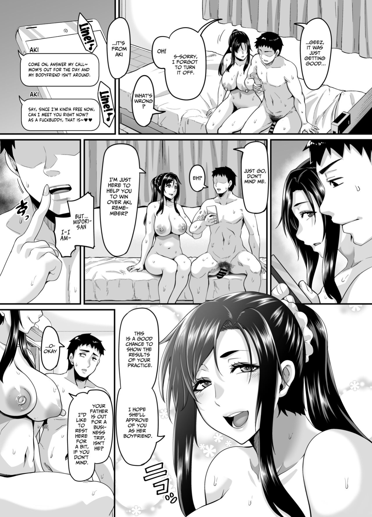 [Tiramisu Tart (Kazuhiro)] Sukebe na Musume no Otoshikata Dosukebe na Oba-san ga Shikonde Ageru | A slutty old lady will tell how to make her slutty daughter fall for you [Project Valvrein]