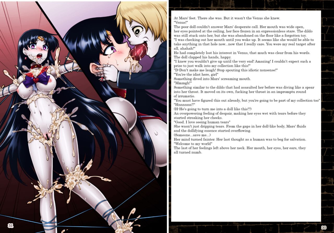 [Daraku Jiko Chousa Iinkai (Sch-mit)] Hitogata | Human-Like (Kasei Daraku Keikaku) (Bishoujo Senshi Sailor Moon) [H-Konbini] [Colorized]