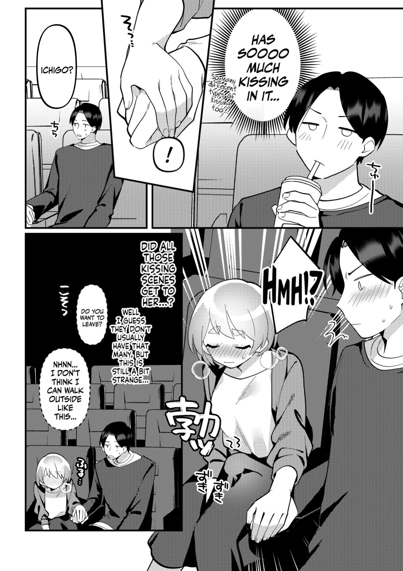 [Toketa Ice no Futa no Ura (Sakuraba Rokusuke)] Deeto-Chuu, Futari de Kossori ××× Suru Kai | Secretly Doing This And That With My Futanari Girlfriend During A Date [Mr_Person]