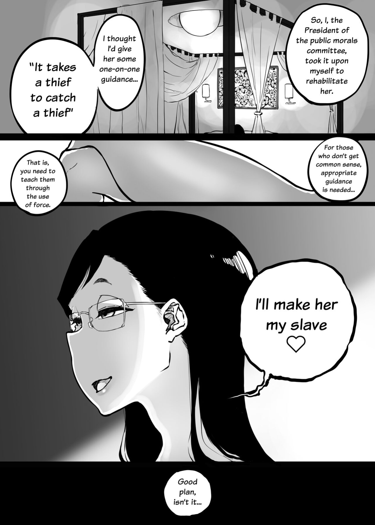 [Sky Dogma (Pandacorya)] Sparta Sensei ga Oshiego no Bitch Gal ni Ecchi na Koto Sareru Hanashi 3 | The Story of a Strict Teacher Who Got Fucked by Her Gyaru Bitch Student #3 [YuriYaku]
