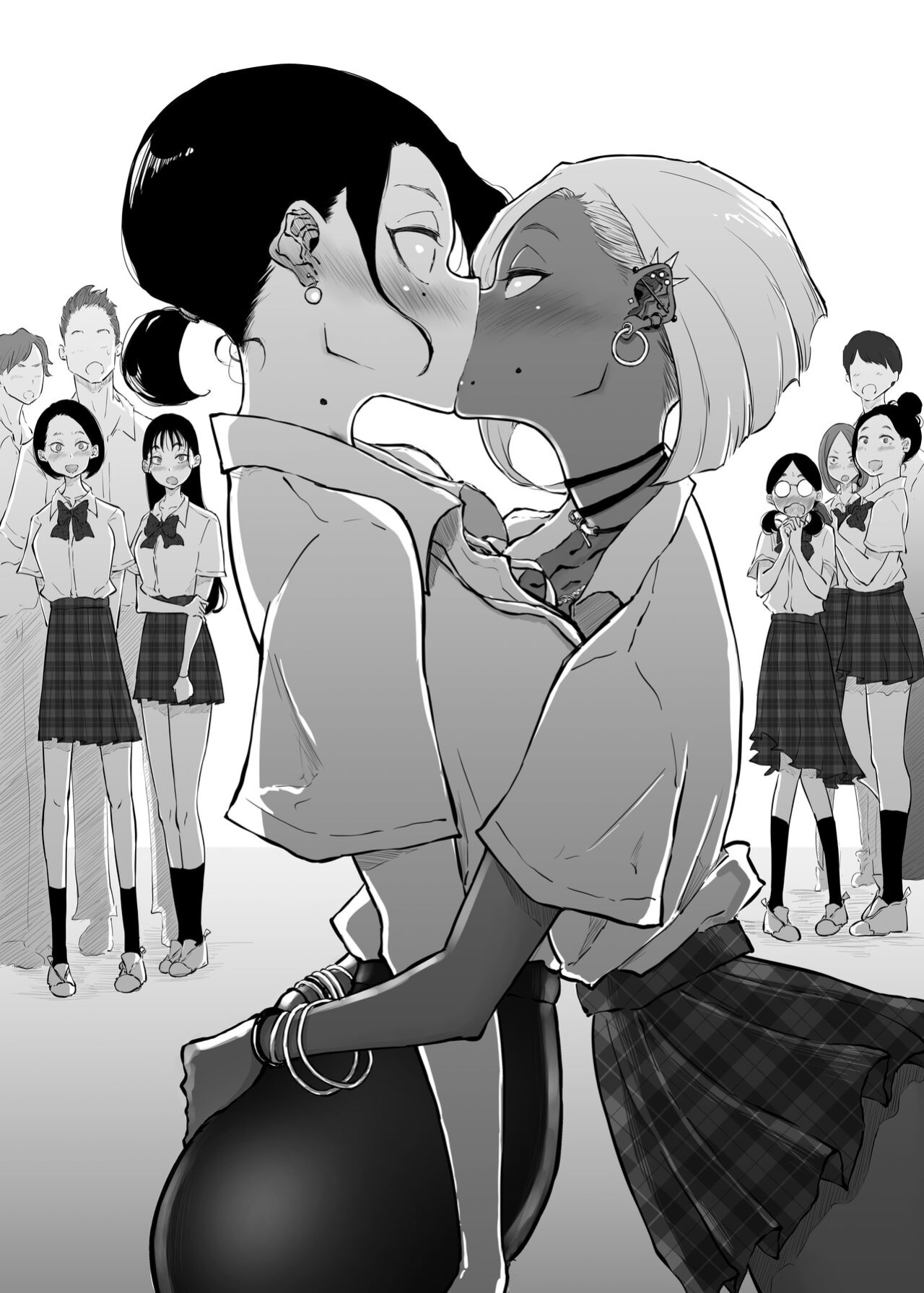 [Sky Dogma (Pandacorya)] Sparta Sensei ga Oshiego no Bitch Gal ni Ecchi na Koto Sareru Hanashi 3 | The Story of a Strict Teacher Who Got Fucked by Her Gyaru Bitch Student #3 [YuriYaku]