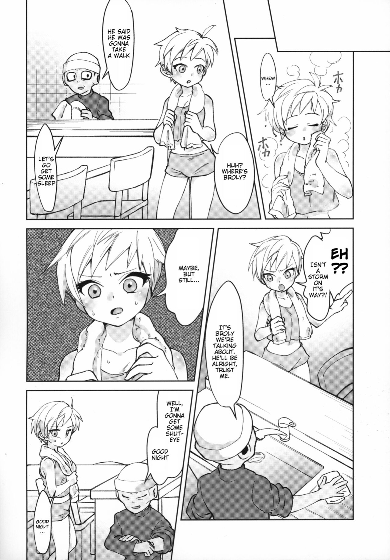 (SPARK14) [Shigureya (Gure)] Tsukiyo ni Kawaku | Thirst on a Moonlit Night (Dragon Ball Super)