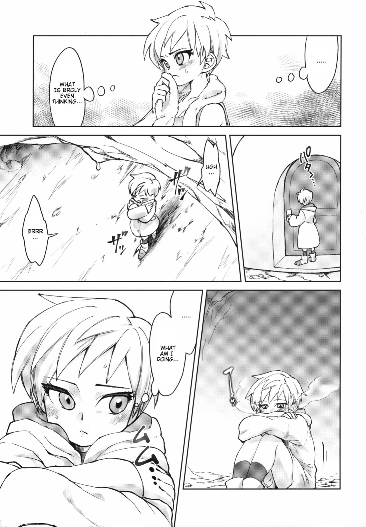 (SPARK14) [Shigureya (Gure)] Tsukiyo ni Kawaku | Thirst on a Moonlit Night (Dragon Ball Super)