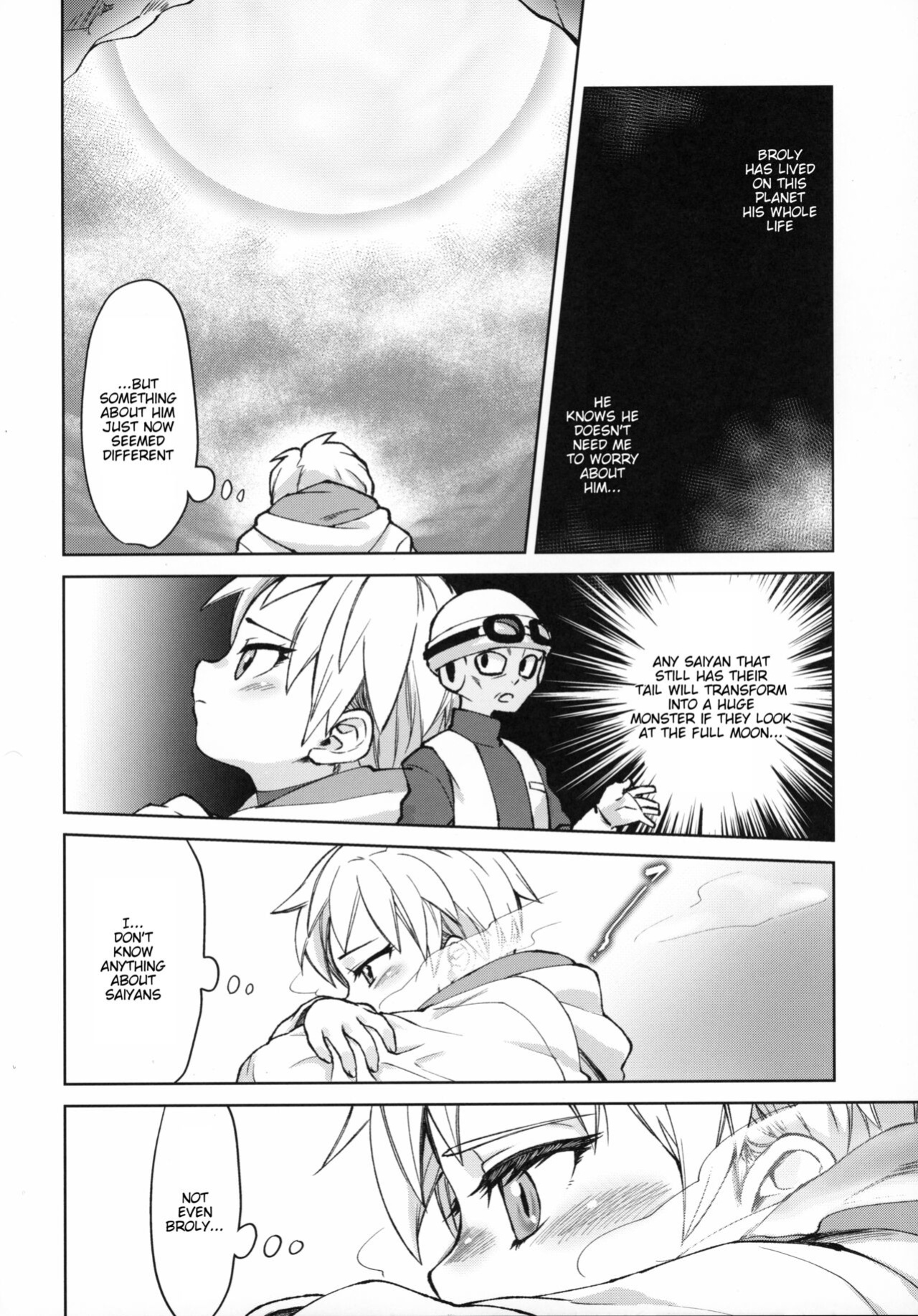 (SPARK14) [Shigureya (Gure)] Tsukiyo ni Kawaku | Thirst on a Moonlit Night (Dragon Ball Super)