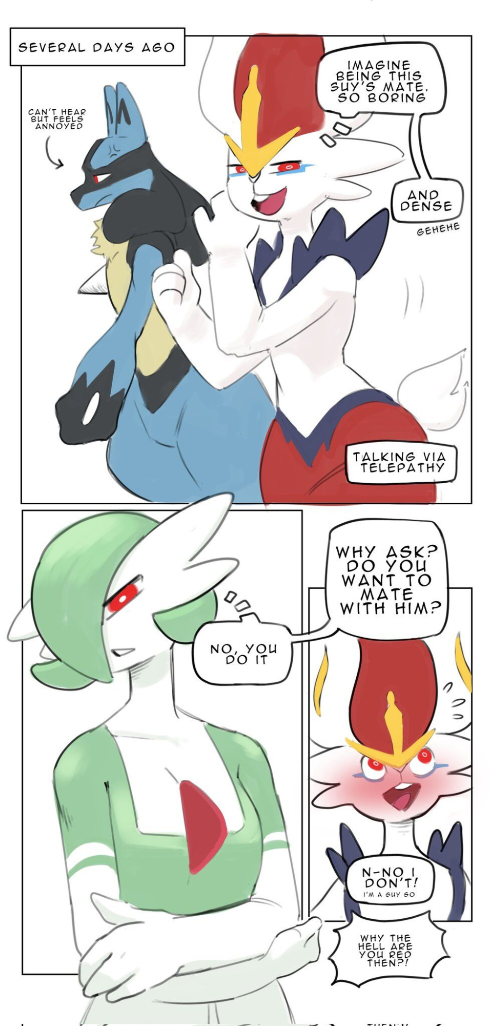 [SinCastermon] Lucario’s training (Pokémon)