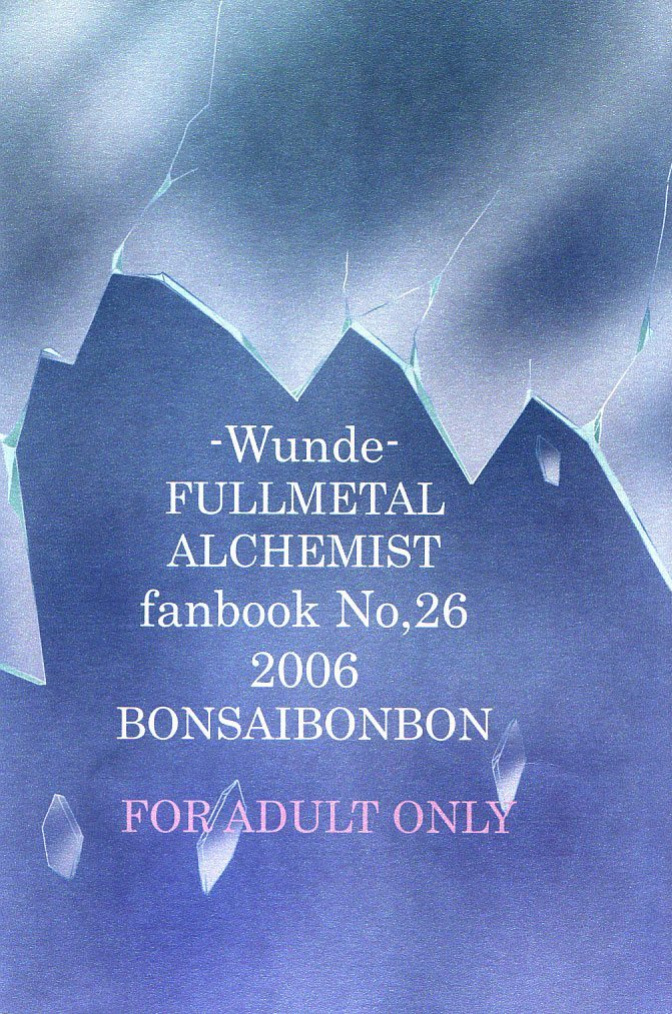 [Bonsai Bonbon(Tsunoda☆Way)] Kizu -Wunde- (Fullmetal Alchemist)