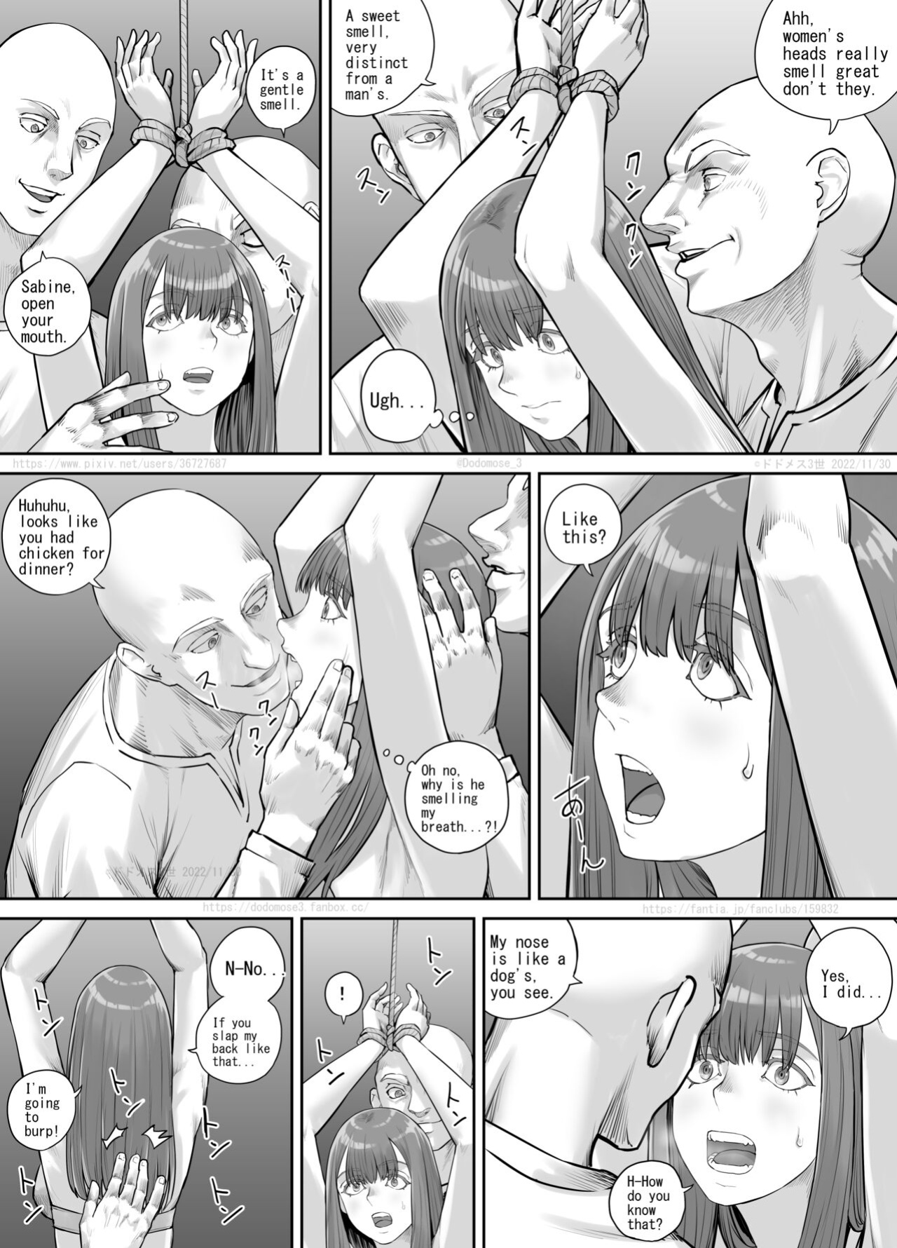 [DODOMESU3SEI] 変態に攫われた女性の話（English Version） (Pixiv Fanbox)