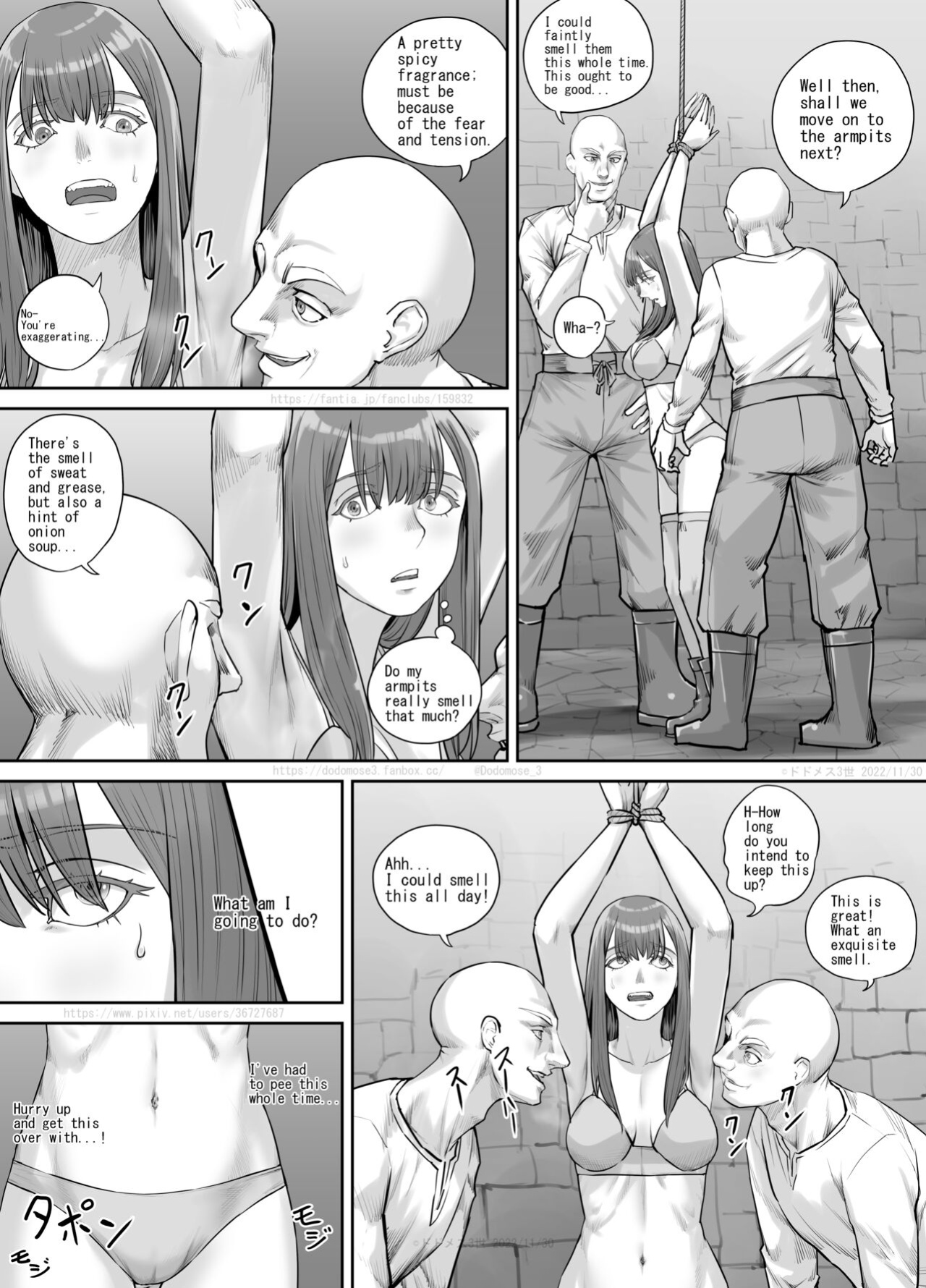 [DODOMESU3SEI] 変態に攫われた女性の話（English Version） (Pixiv Fanbox)