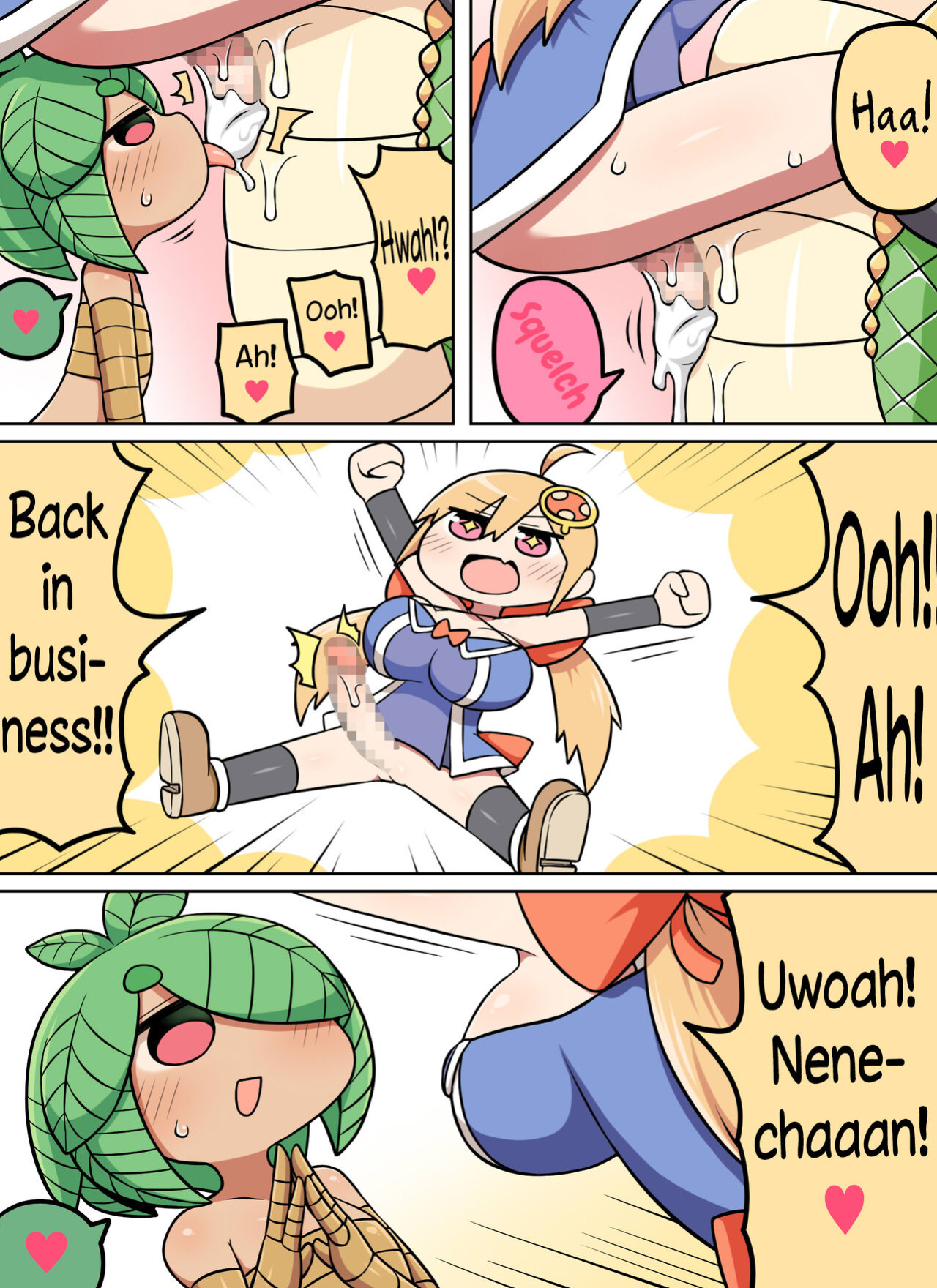 [Nanairo Shichihenge (Lantana)] Kinoko tabetara nanka haeta! [mysterymeat3]