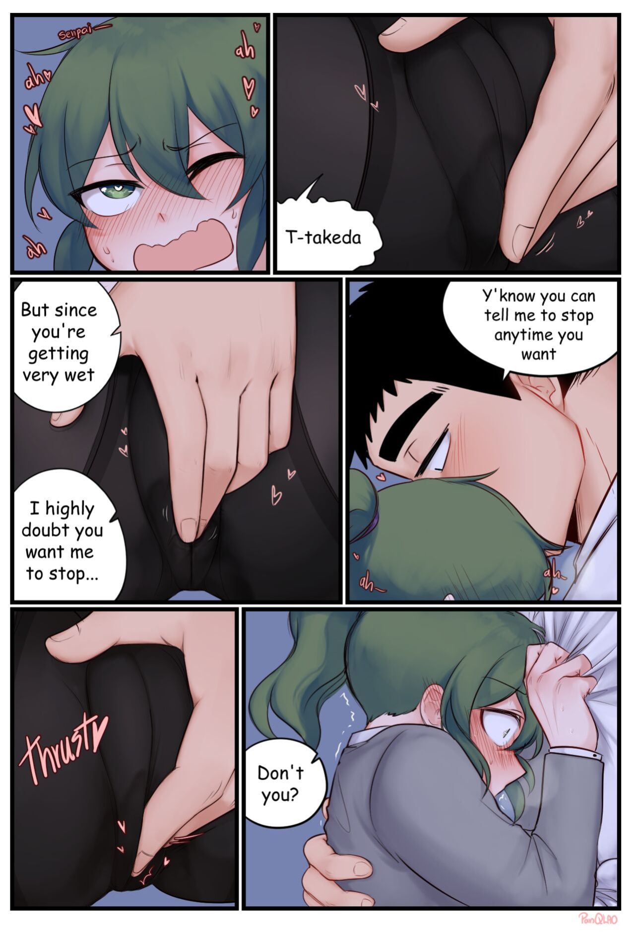 [PanQLAO] Night at the Office (My Senpai is Annoying! | Senpai ga Uzai Kouhai no Hanashi)