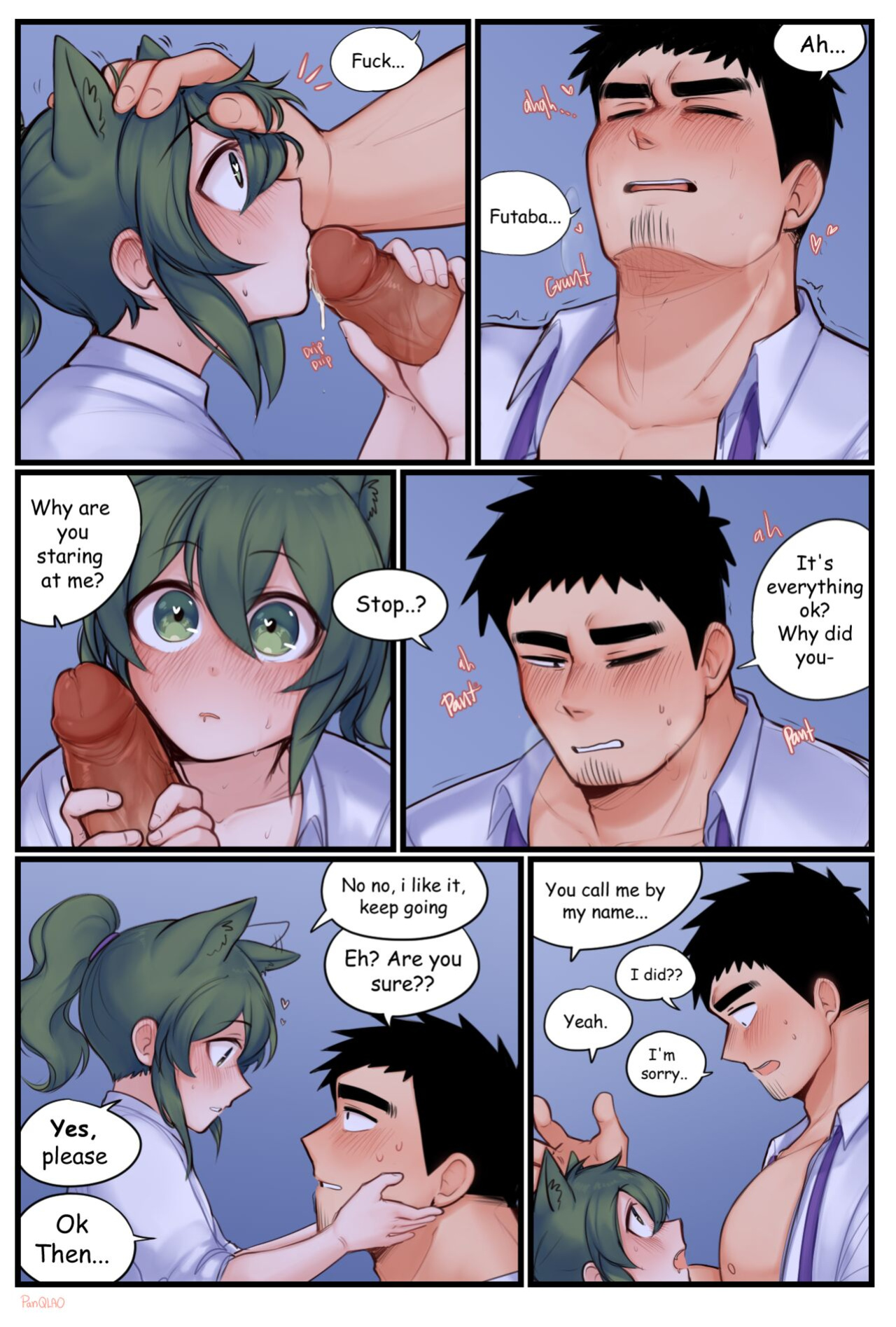 [PanQLAO] Night at the Office (My Senpai is Annoying! | Senpai ga Uzai Kouhai no Hanashi)