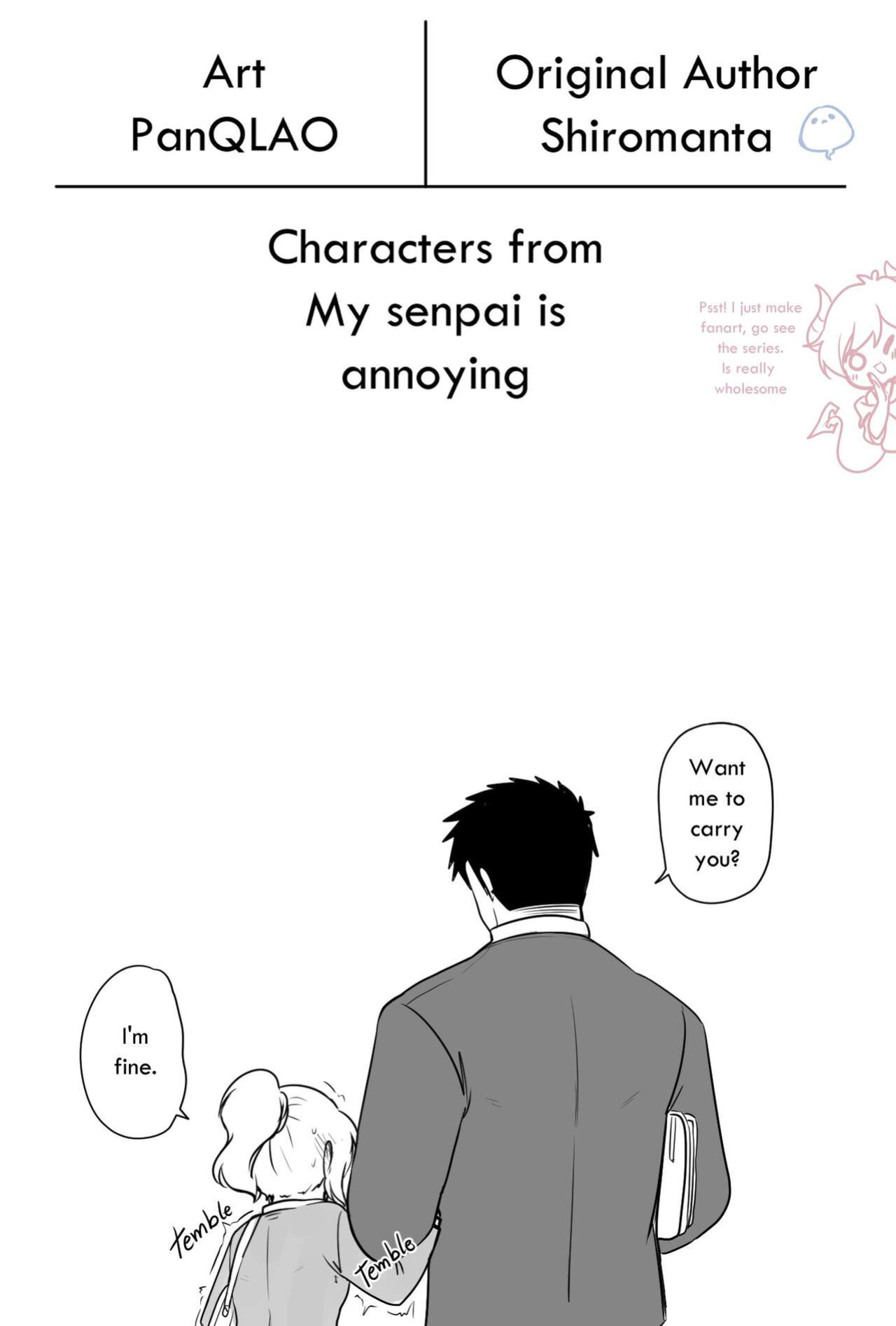 [PanQLAO] Night at the Office (My Senpai is Annoying! | Senpai ga Uzai Kouhai no Hanashi)