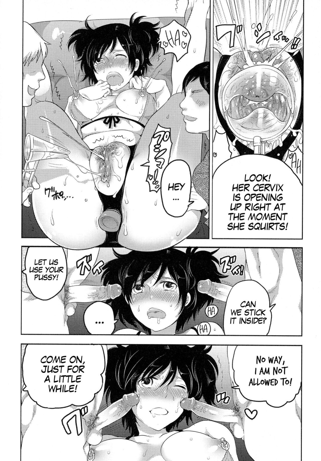 [Inochi Wazuka] Maso-Bitch Specialty (Nyotaika! Paradise 04) [gender tf] (Decensored)