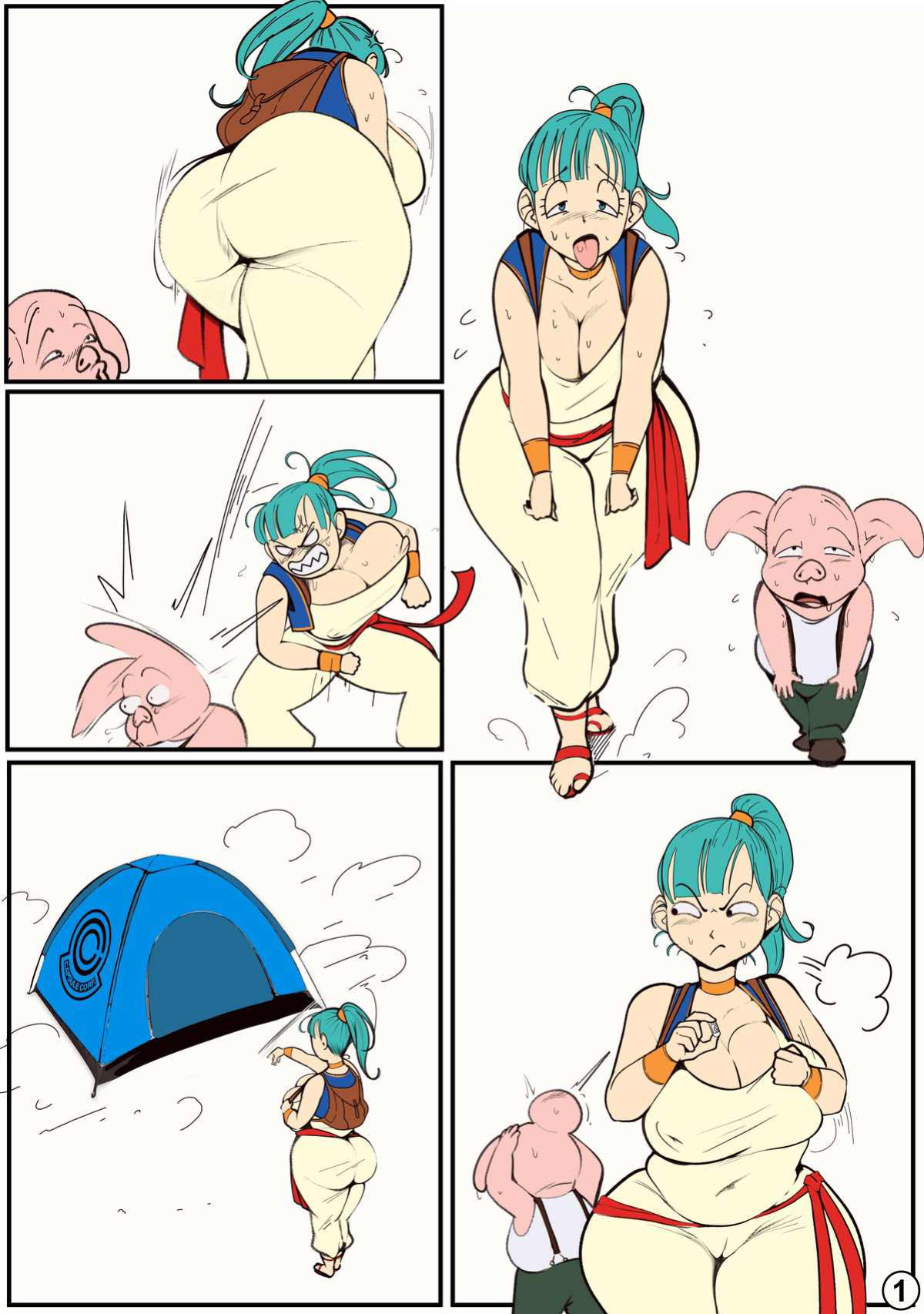 [BitterCream] Young Bulma X Oolong