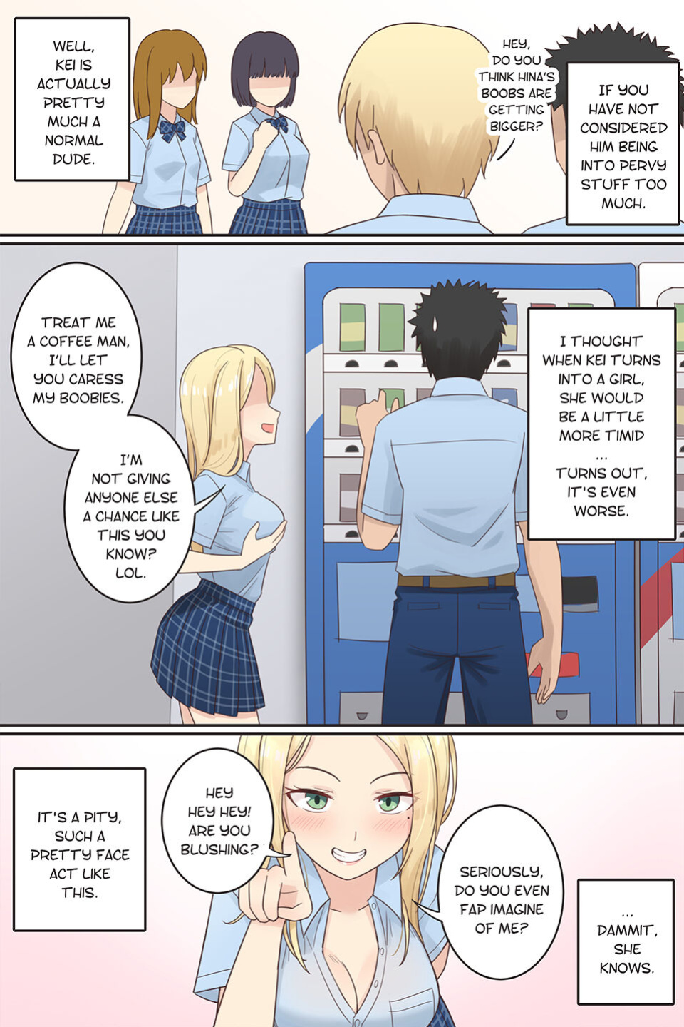 [RudySaki] When My Pervy Friend Became a Girl
