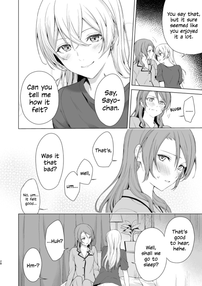[Tatakai no Kiseki (Senyuu)] SayoChisa ga Echhi na Koto Suru Hon | A Story of SayoChisa Doing Lewd Stuff (BanG Dream!) [MMAG Translations]