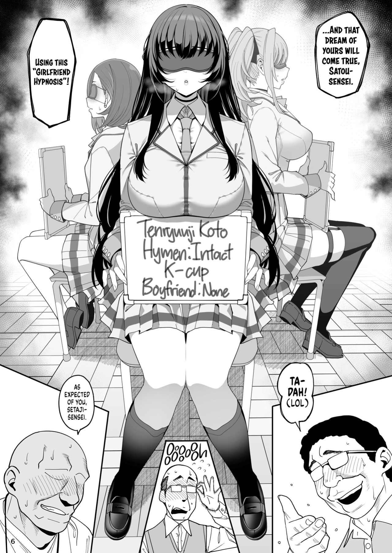 [Ranshi to Kimi to. (santa)] Kanojo Saimin | Girlfriend Hypnosis [RedLantern]