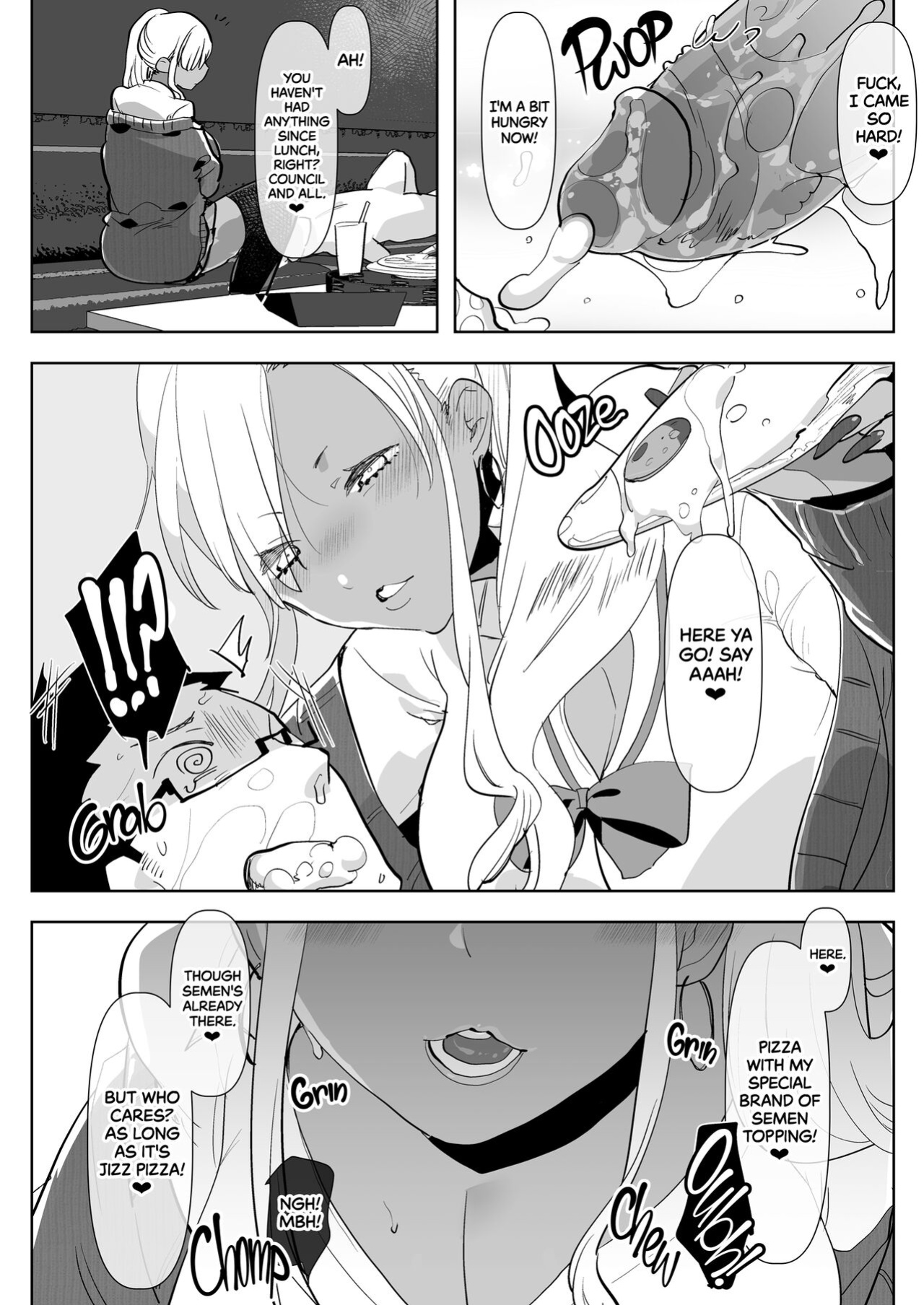[Aimaitei (Aimaitei Umami)] Kigen no Warui Kuro Gal Futanari Kanojo ni Karaoke ni Yobidasareta Kekka... | What Happens When Your Tan Gyaru Futa Girlfriend Is in a Bad Mood and Invites You To Karaoke...