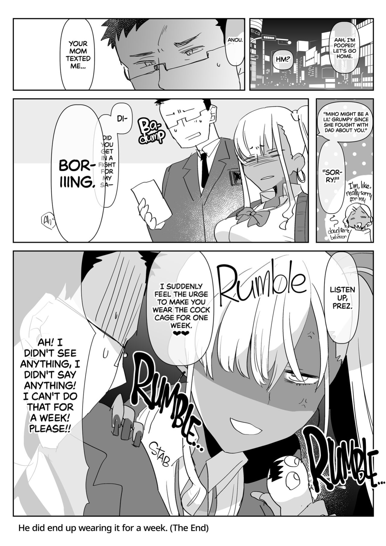 [Aimaitei (Aimaitei Umami)] Kigen no Warui Kuro Gal Futanari Kanojo ni Karaoke ni Yobidasareta Kekka... | What Happens When Your Tan Gyaru Futa Girlfriend Is in a Bad Mood and Invites You To Karaoke...