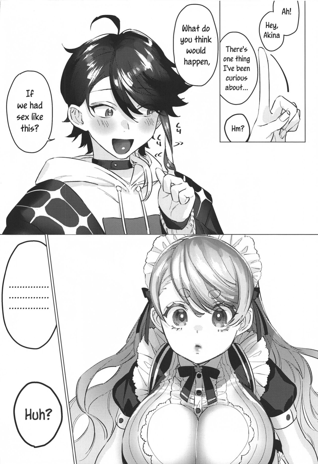 (#Nijisousaku 4) [Kore Owattara Yakiniku Ikuwa (Kinomoto)] Sensitive Change! (Aizono Manami, Saegusa Akina)