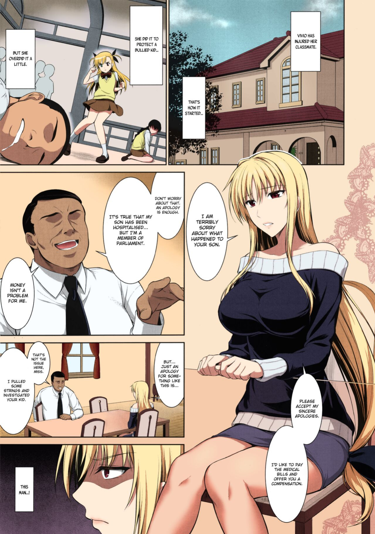 (C88) [Type-G (Ishigaki Takashi)] Mesu Kagura -Fate Hen 1- (Mahou Shoujo Lyrical Nanoha) [MintVoid] [Nakitah] [Colorized]