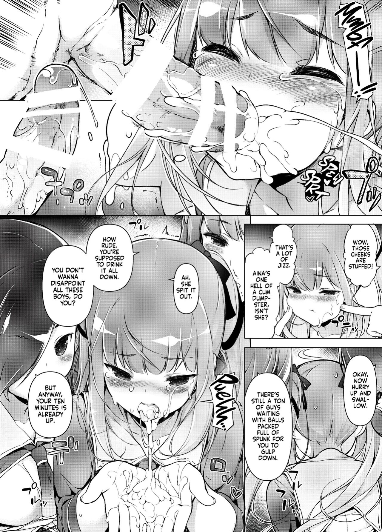 [Massaratou (Motomushi)] Watashi wo Baka ni Shita Onna ni Natta | I Swapped Bodies With My Bully [Xzosk]