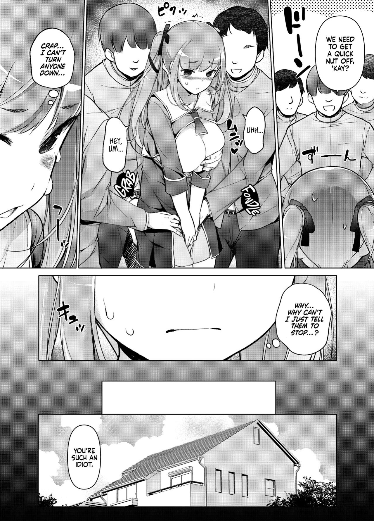 [Massaratou (Motomushi)] Watashi wo Baka ni Shita Onna ni Natta | I Swapped Bodies With My Bully [Xzosk]