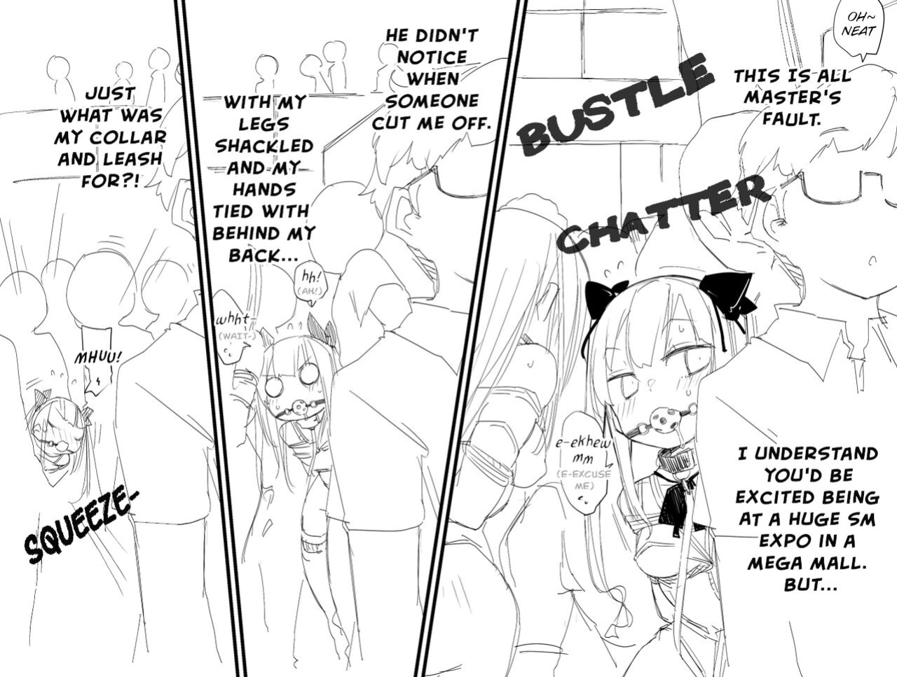 [ura_macoto] Lost and Found (Department store SM expo, kidnapping lost M women and taking them around)