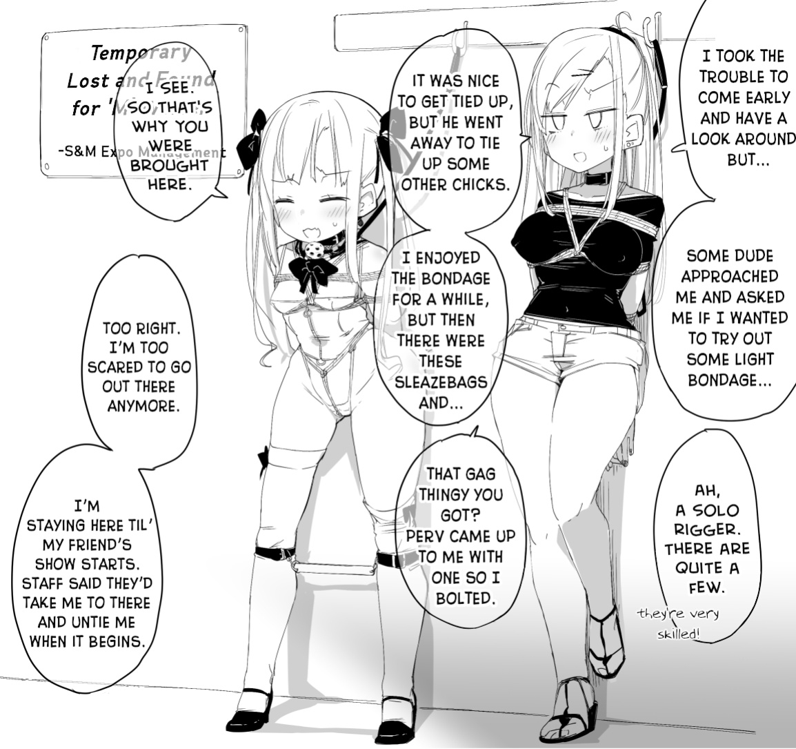 [ura_macoto] Lost and Found (Department store SM expo, kidnapping lost M women and taking them around)