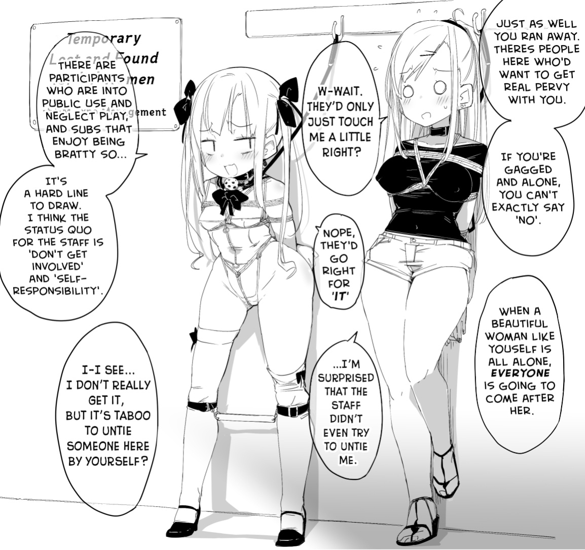 [ura_macoto] Lost and Found (Department store SM expo, kidnapping lost M women and taking them around)