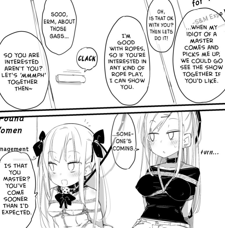 [ura_macoto] Lost and Found (Department store SM expo, kidnapping lost M women and taking them around)