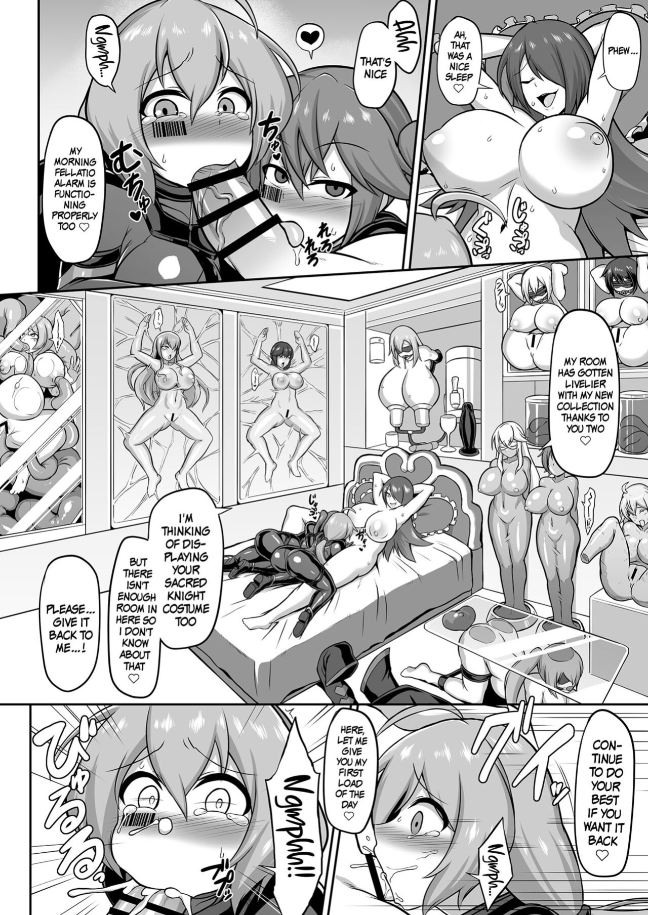 [Ikameshi Shokudou (Ikameshi)] Seisou Kouki Sacred Aqua -Injoku Yuugi no Rensa- | Holy Princess Sacred Aqua -A Chain of Perverted Games-