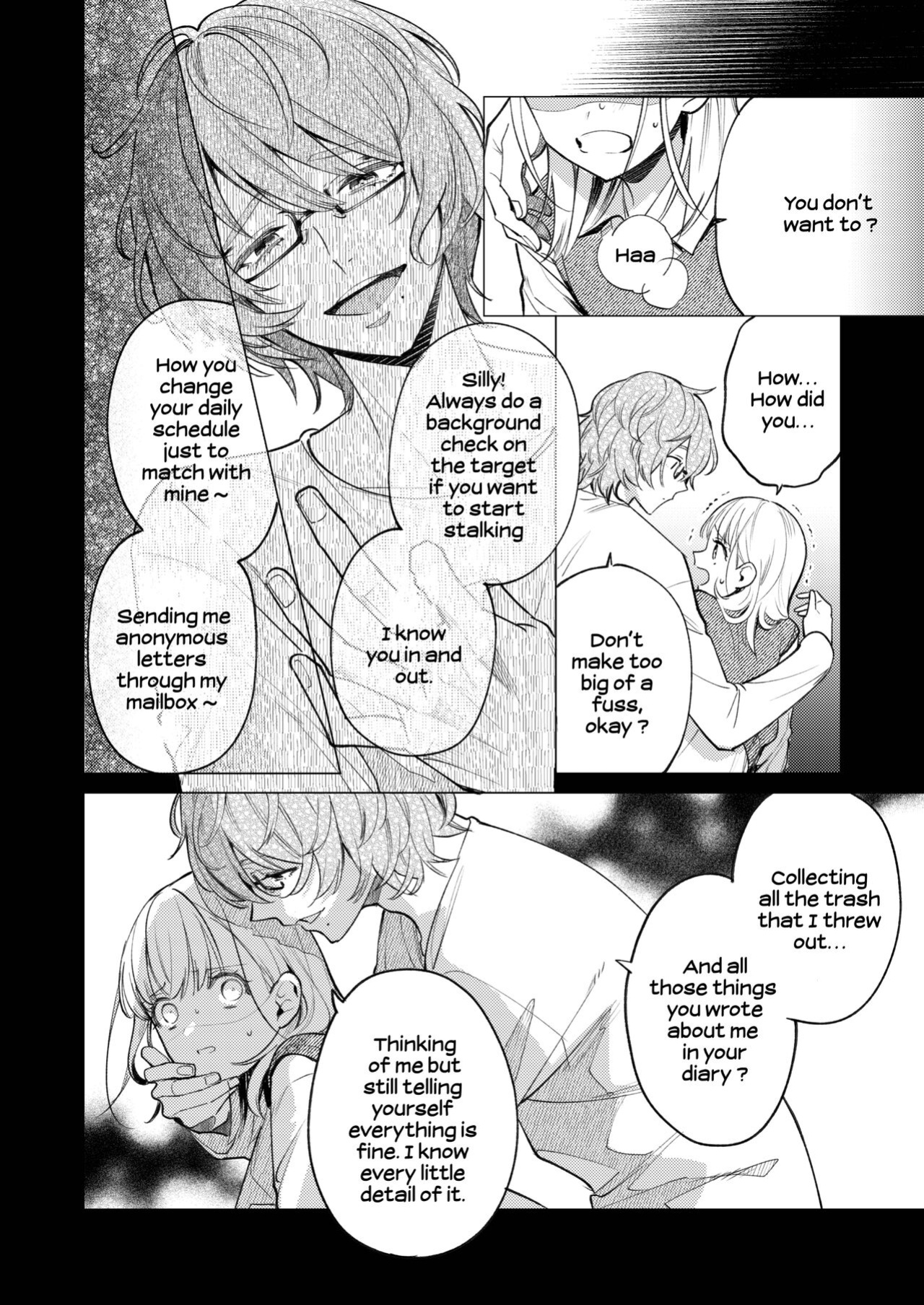 [parasite garden (Uruh Akua)] 203-gou no Rinjin wa Kagitaba Hitotsu Nokoshite Kieta. | The Neighbor in Room 203 Disappeared Leaving a Key Behind. [Painful Nightz]