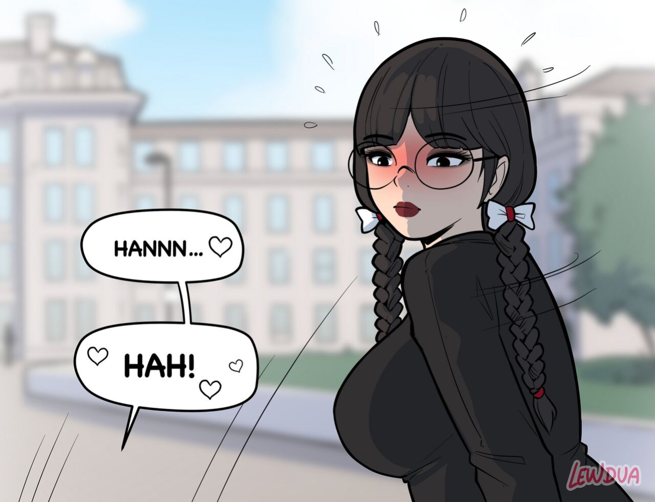 [Lewdua] Watching videos at school