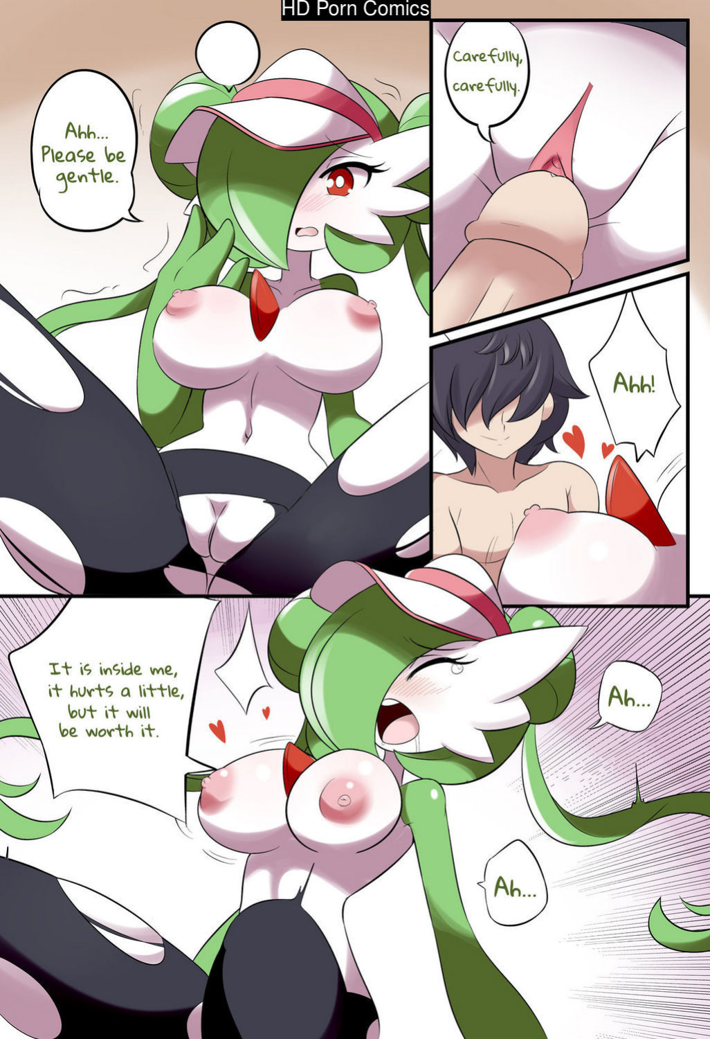 Gardevoir Trainer Comic Porn