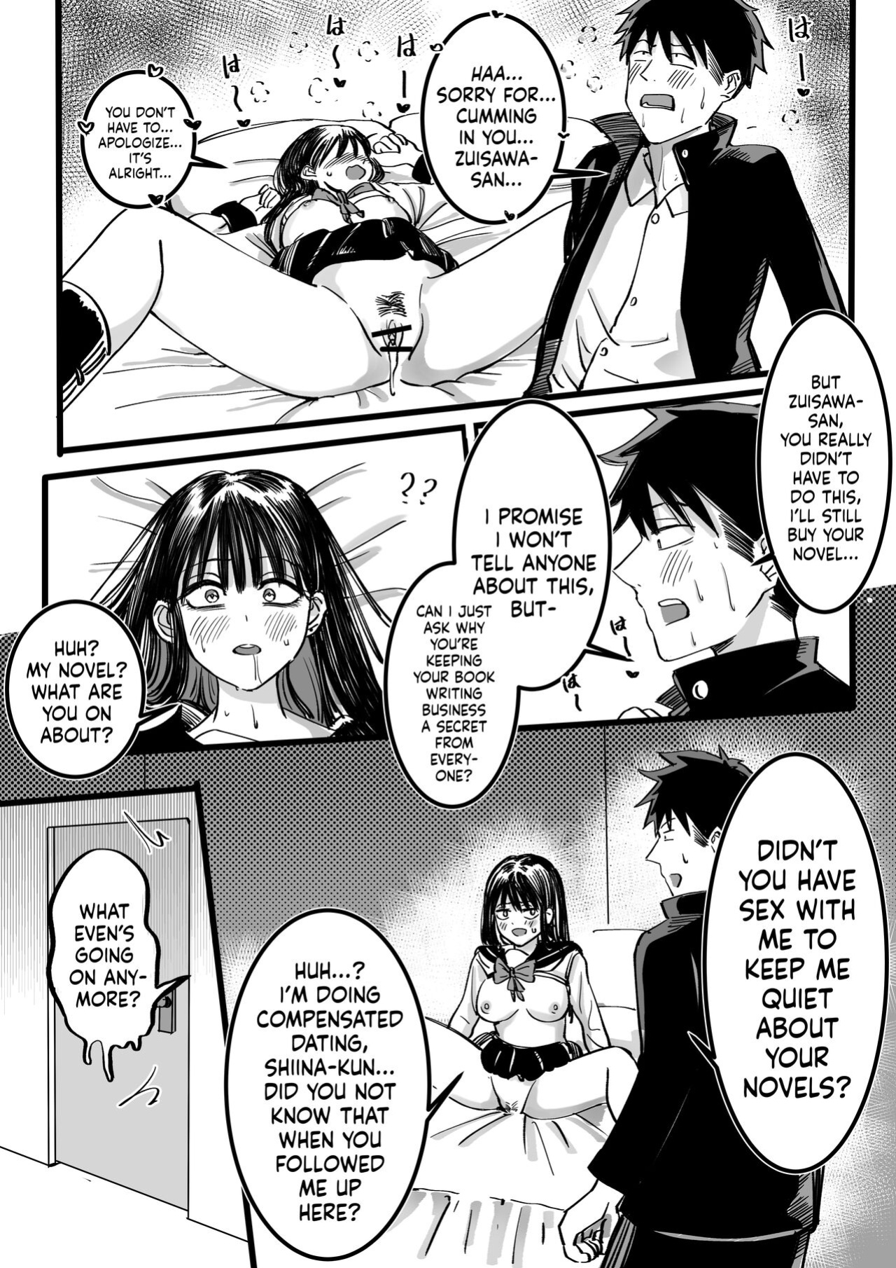 [Hakutamayu (Kusogaki)] Boku to Mizusawa-san no Ano koto! | That Thing Between Me And Zuisawa-san! [Mr_Person]