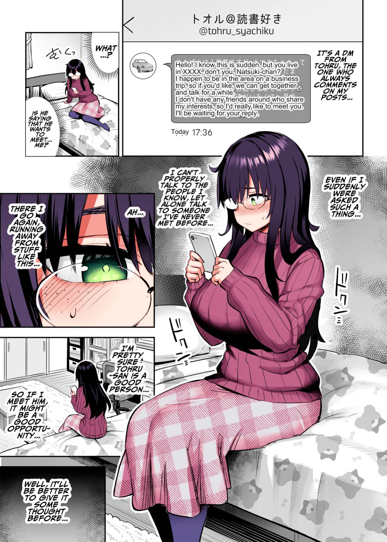 [Ichibocchi (Ichinomiya Yuu)] Moto InCha no Kyonyuu Yariman Imouto ga Erosugite, Onii-chan wa Mou...!! 0 ~Jimiko no Watashi ga Kawatta Riyuu~ | I Can't Handle My Former Bookworm Little Sister Now That She's a Slut! ~A Whore is Born~ [Colorized]