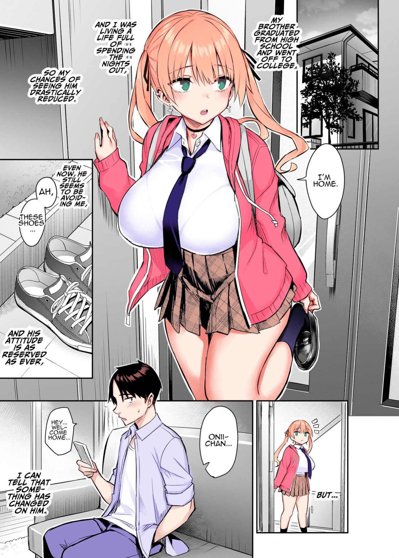 [Ichibocchi (Ichinomiya Yuu)] Moto InCha no Kyonyuu Yariman Imouto ga Erosugite, Onii-chan wa Mou...!! 0 ~Jimiko no Watashi ga Kawatta Riyuu~ | I Can't Handle My Former Bookworm Little Sister Now That She's a Slut! ~A Whore is Born~ [Colorized]