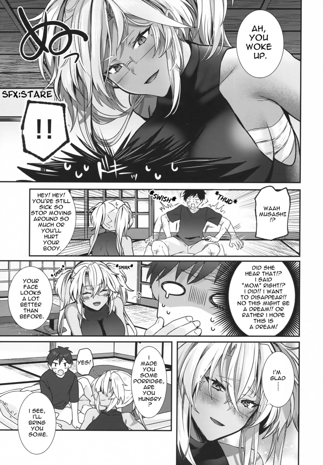 (C100) [Marosaan (Yunamaro)] Musashi-san no Yoru Jijou Anata no Ai Kagi Hen (Kantai Collection -KanColle-) [Carl]