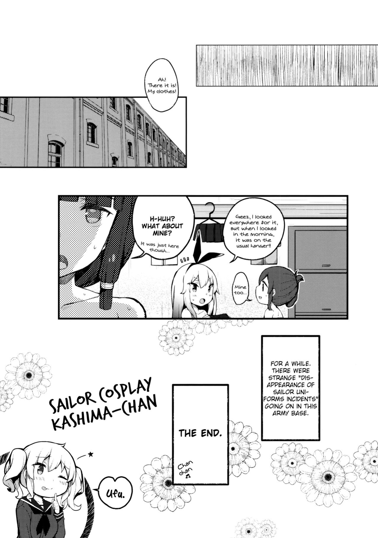 (C96) [mocha*2popcorn (Kibii Mocha)] Sailor Cosplay Kashima-chan (Kantai Collection -KanColle-) [Hikura Scans]