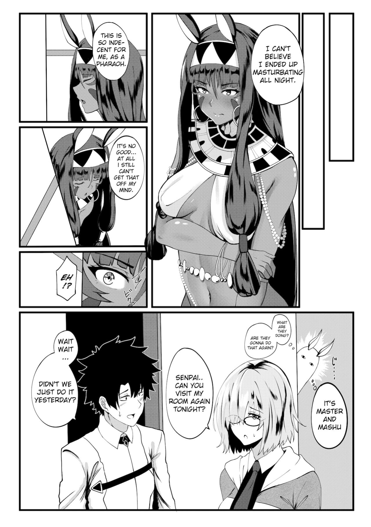 (COMIFURO 14) [Jualan Demi Modal Gacha (Deroo)] Nitocris mo Yaritai (Fate/Grand Order)
