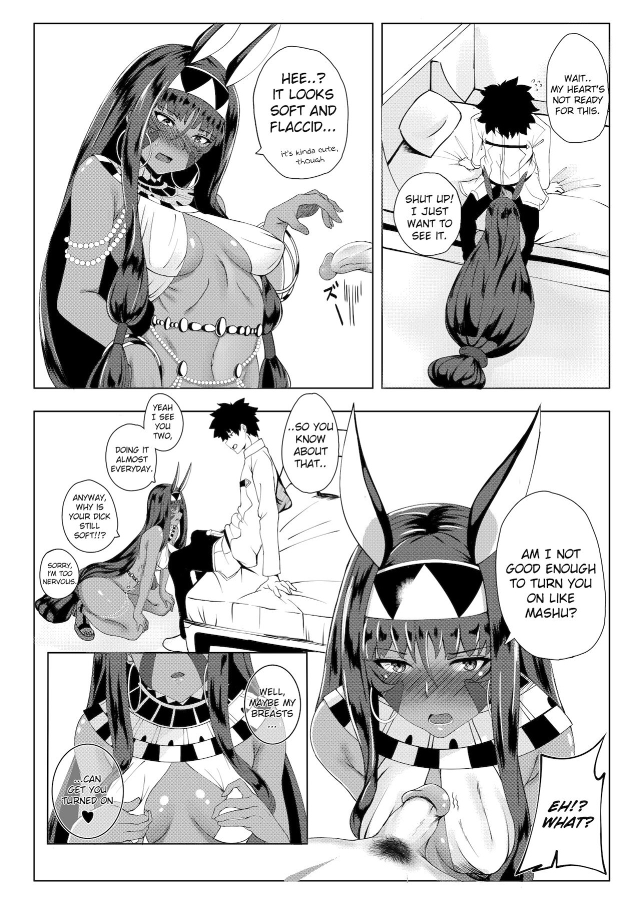 (COMIFURO 14) [Jualan Demi Modal Gacha (Deroo)] Nitocris mo Yaritai (Fate/Grand Order)