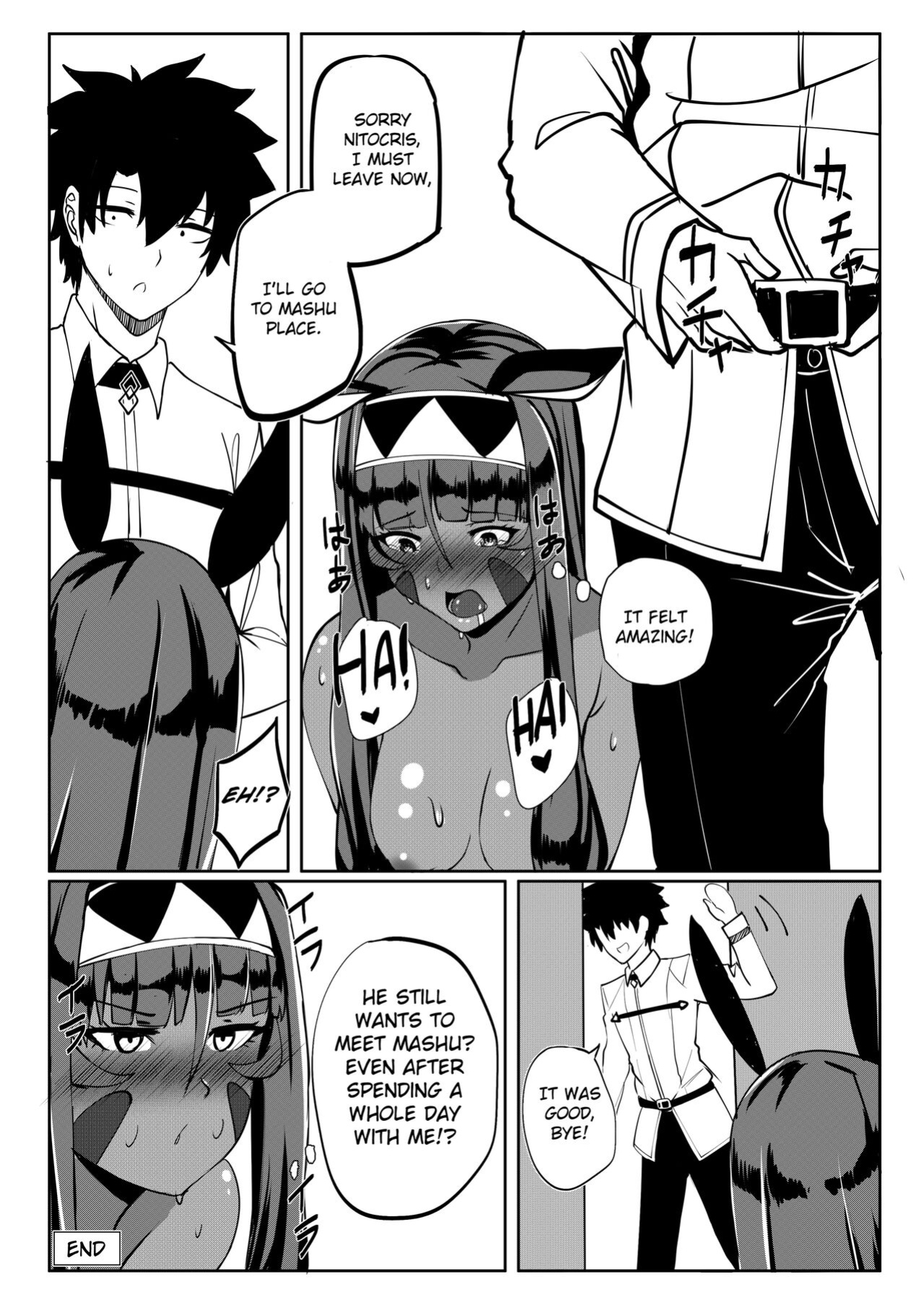 (COMIFURO 14) [Jualan Demi Modal Gacha (Deroo)] Nitocris mo Yaritai (Fate/Grand Order)