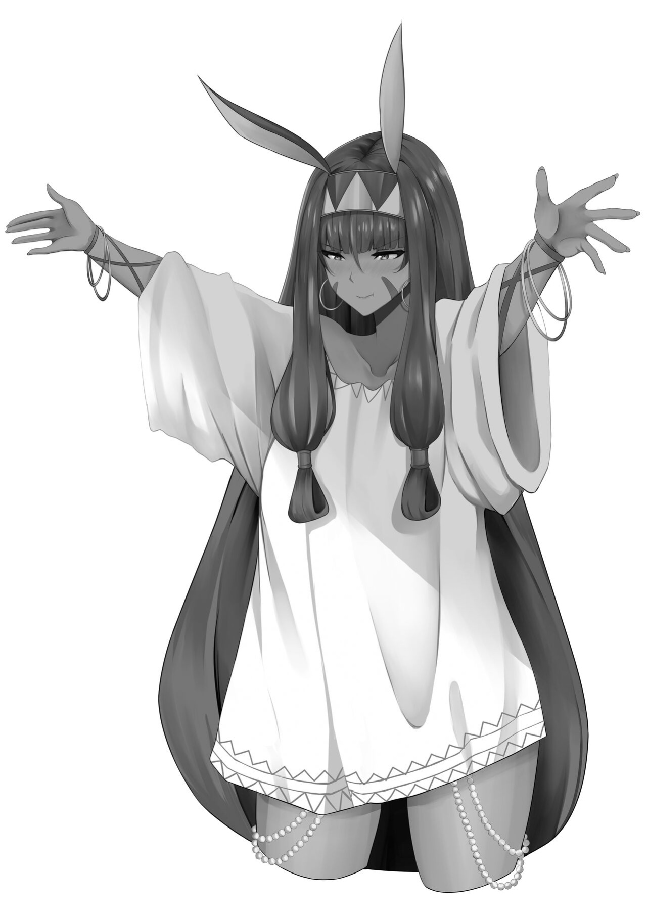 (COMIFURO 14) [Jualan Demi Modal Gacha (Deroo)] Nitocris mo Yaritai (Fate/Grand Order)