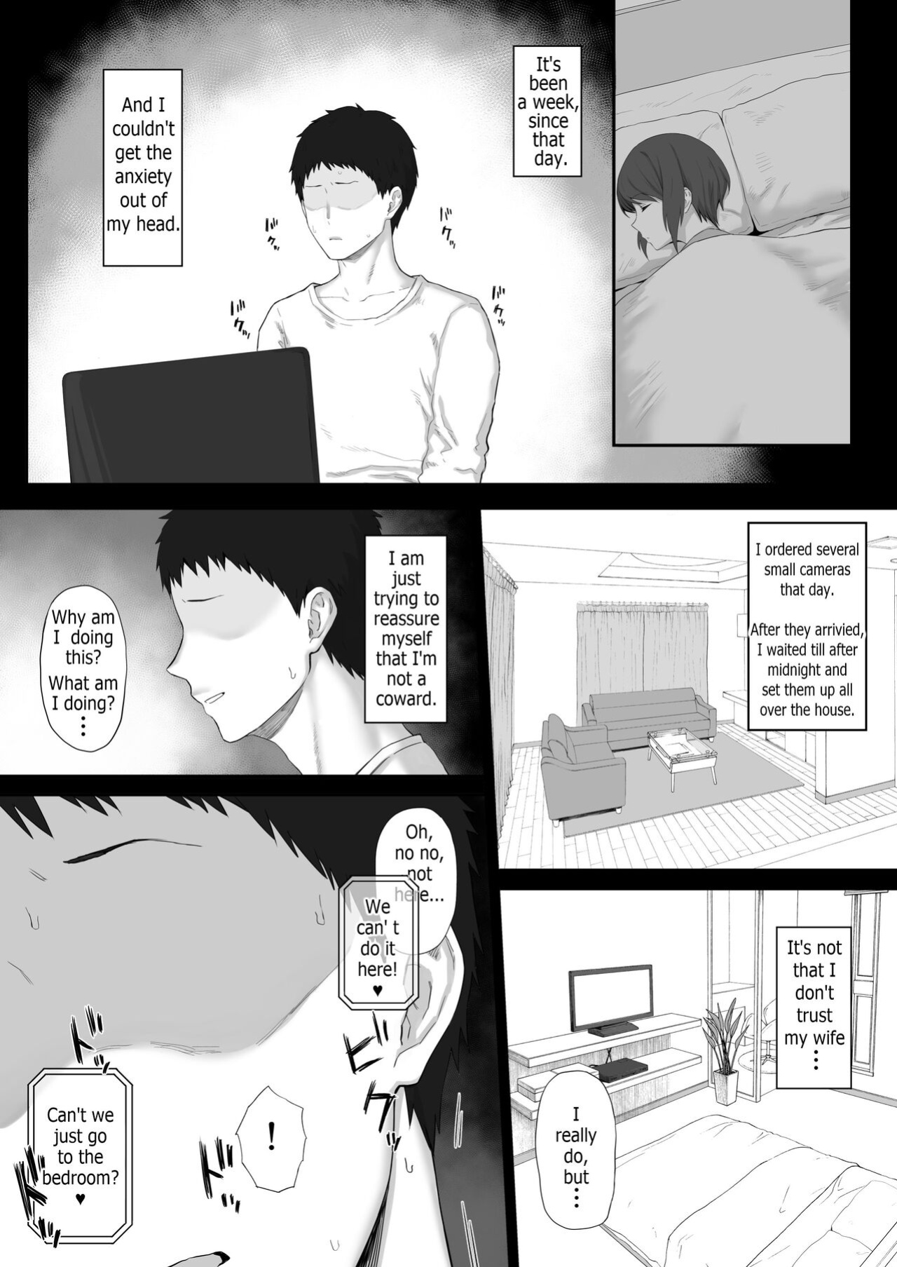 [Gomu] Itsumo Yori Hayaku Kaettara Tsuma no Yousu ga Okashikatta