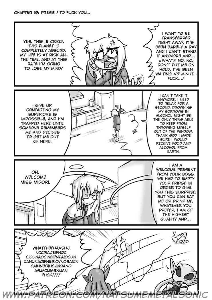 I think my Boss wants eat me. (on going)